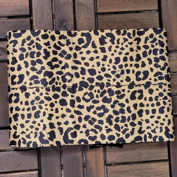 Women Leopard Print Waist Trainer Belt Brown Black - Picture 3 of 4